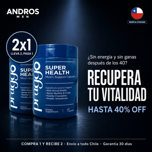 SUPER HEALTH | Recupera tu Vitalidad Masculina