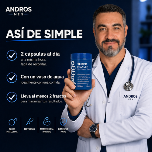 SUPER HEALTH | Recupera tu Vitalidad Masculina