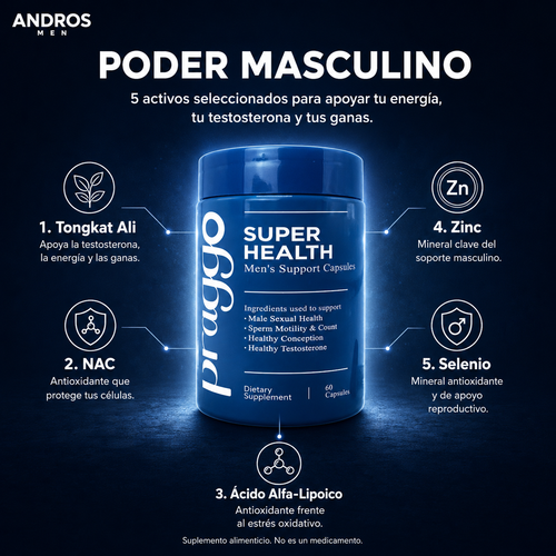 SUPER HEALTH | Recupera tu Vitalidad Masculina