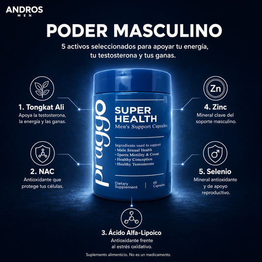 SUPER HEALTH | Recupera tu Vitalidad Masculina