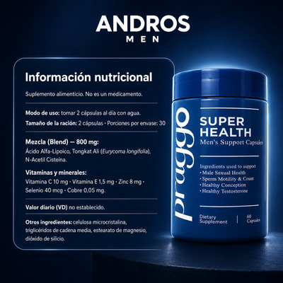 SUPER HEALTH | Recupera tu Vitalidad Masculina